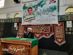 مراسم چهلم شهید مدافع امنیت شهید علی میرزایی در ملایر