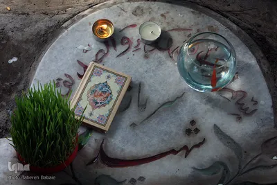 آغاز سال جدید در جوار شهدا
