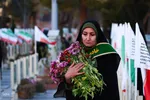 آیین ملی میهمانی لاله‌ها در گلستان شهدای اصفهان