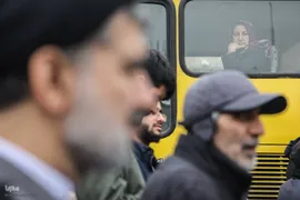 مراسم تشییع پیکر مطهر آیت‌الله امامی کاشانی