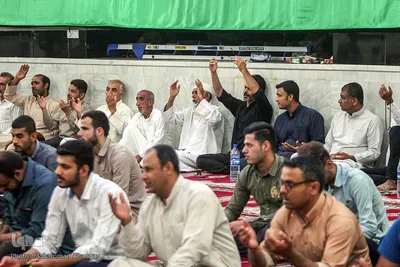 محفل انس با قرآن در حسینیه امام مهدی(عج) ویس 