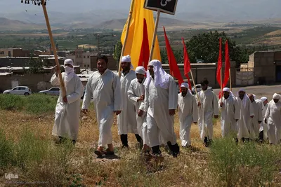 بازسازی واقعه غدیر خم در اهر