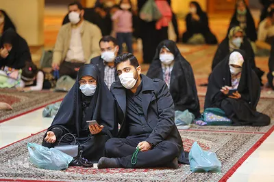 قرائت دعای کمیل در حرم شاهچراغ (ع)