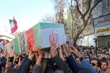 تشییع پیکر پاک شهید مدافع وطن در بجنورد