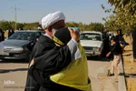 بدرقه کاروان دانش آموزان خراسانی به کربلا
