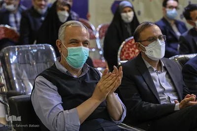 حضور احمد مسجدجامعی، قائم‌مقام مرکز دایرةالمعارف بزرگ اسلامی در مراسم گرامیداشت نوزدهمین سالروز تاسیس ایکنا