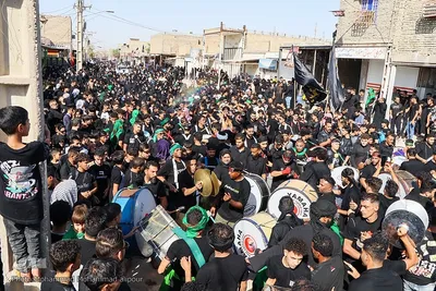 مراسم عزاداری «یوم العباس» در اهواز