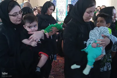 مراسم شیرخوارگان حسینی در اهر