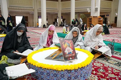 آغاز محفل جزءخوانی قرآن ماه رمضان