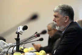 سید عباس صالحی، وزیر فرهنگ و ارشاد اسلامی در نشست شورای سیاست‌گذاری پانزدهمین دوره همایش بانوان قرآن‌پژوه