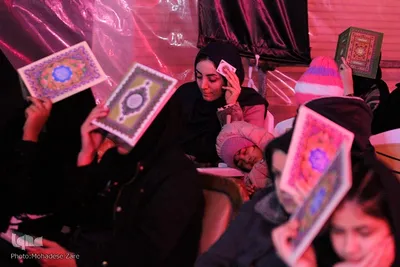 شب قدر در آسایشگاه معلولین شهید بهشتی مشهد