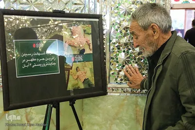 آثار به جا مانده از حمله تروریستی به حرم مطهر حضرت شاهچراغ (ع)