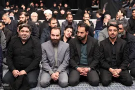 مراسم عزاداری شب شهادت حضرت ‌زهرا سلام‌الله‌علیها در حسینیه امام خمینی(ره)