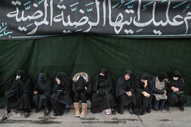 تجمع عزاداران فاطمی در میدان فاطمی