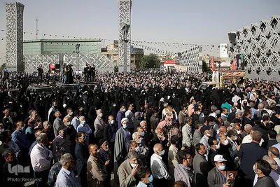 مراسم تشییع پیکر شهید صیاد خدایی