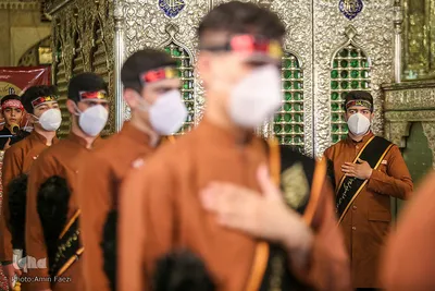 سوگواره احلی من العسل در حرم شاهچراغ (ع)