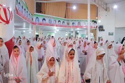 جشن روزه اولی‎های دختران اسلامشهر آقگل ملایر‎‎