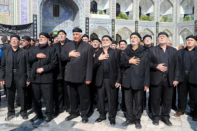 عزاداری ۲۸ صفر در حرم مطهر رضوی