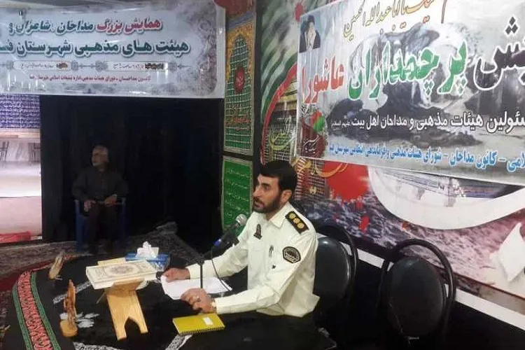 برقراری امنیت عزاداری‌ها با استفاده از مشاركت مردمی محقق می‌شود