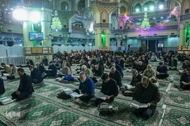 برگزاری مراسم «اعمال ام داوود» در آستان حضرت عبدالعظیم (س)