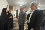 دیدار فرماندار خرم آباد با خانواده 6 شهید جنگ تحمیلی 12 روزه در خرم آباد