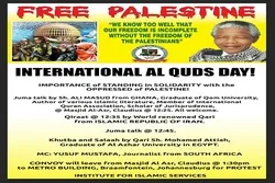 Al-Quds-Marsch 2019 in Südafrika