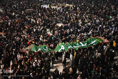 مسجد مقدس جمکران در شب نیمه شعبان