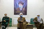 دیدار جانشین فرمانده کل سپاه پاسداران با حجت‌الاسلام عبادی