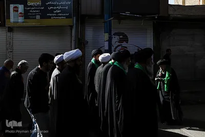 دسته عزاداری سادات و روحانیون شهرستان خمینی شهر