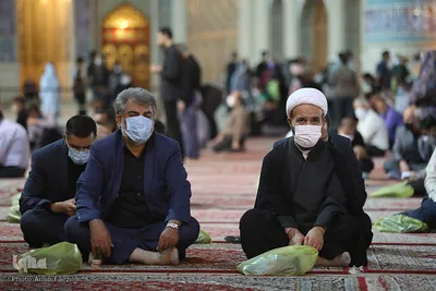 عزاداری شب شهادت امام رضا(ع) در حرم شاهچراغ(ع)