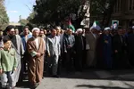 راهپیمایی بشارت نصر در شهرستان اهر