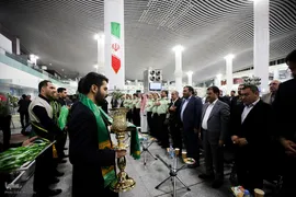 مراسم بدرقه نخستین زائران حج تمتع