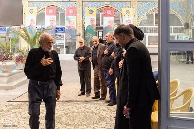 مراسم گرامیداشت شهید حاجی زاده و شهدای جنگ ۱۲ روزه در اصفهان