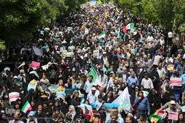راهپیمایی روز قدس در شیراز