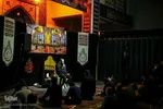 مراسم عزاداری شب سوم محرم در حرم علی ابن حمزه(ع)