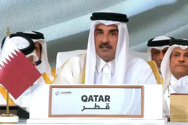 أمير قطر: ما يجري في غزة إبادة جماعية