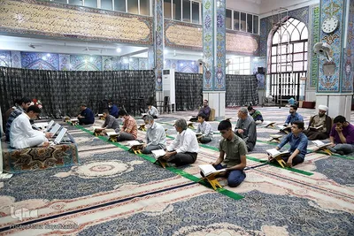 جزءخوانی در مسجد الغدیر اهواز