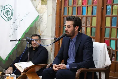 محفل انس با قرآن کریم در امامزاده سیدحمزه تبریز‎‎