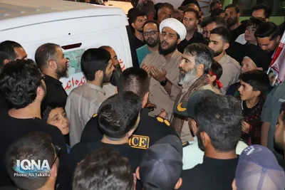 وداع ملایری‌ها با شهید علیرضا فتحی