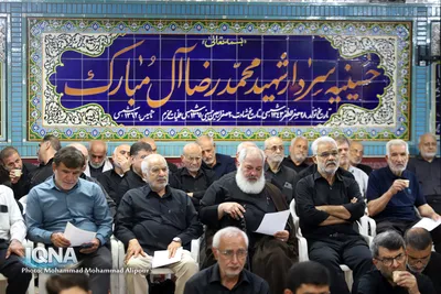مراسم روز اربعین در حسینیه شهید آل مبارک اهواز عکاس محمد محمدعلی پور