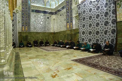 آیین ختم قرآن به نیت شهدای خدمت در اصفهان