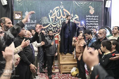 عزاداری‌ شب شهادت‌ امام‌ رضا(ع) در حرم مطهر شاهچراغ (ع)‎