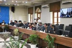نشست ستاد انتخابات اصفهان پیش از آغاز رأی‌گیری