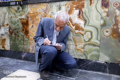 حضور مردم اهواز در پای صندوق‌های رأی