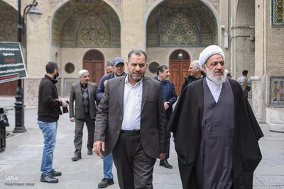 مراسم تشییع پیکر مطهر آیت‌الله امامی کاشانی