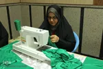 افتتاح اولین کارگاه دوخت لباس شیرخوارگان شهر مریانج