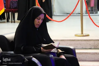 حال‌و‌هوای کوه‌ نور قبل از آغاز مسابقات بخش بانوان/عکاس:زهرا بهرامی