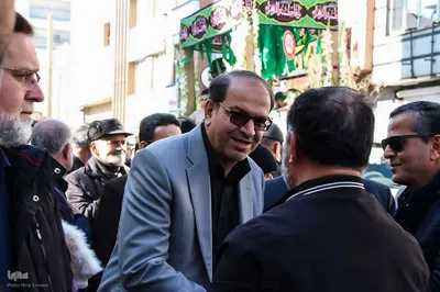 تشییع شهدای گمنام در اراک‎