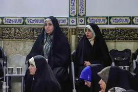 دیدارعوامل اجرایی سی و هشتمین جشنواره ملی قرآن با پدر شهید آیت‌الله آل‌هاشم‎