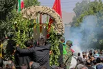 تشییع پیکر شهید علی‌اکبر معصومی‌نژاد در اراک/عکاس:طاها نظیری